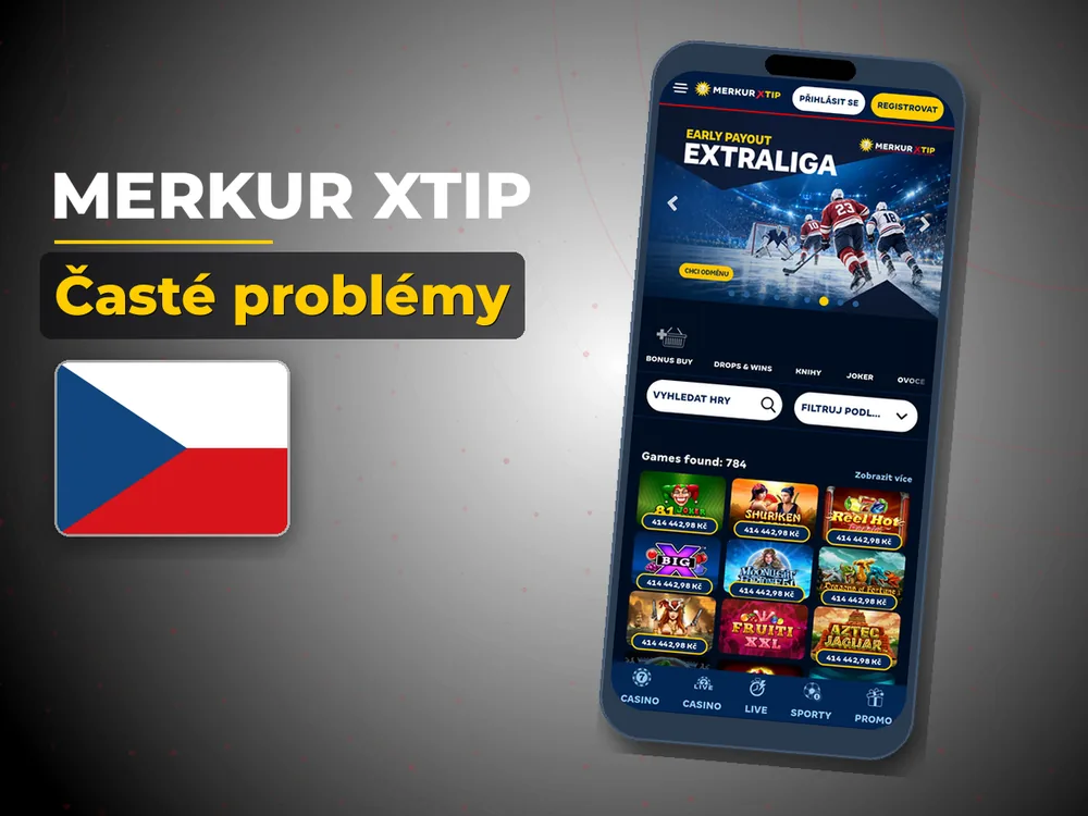 Merkur Xtip - Časté problémy