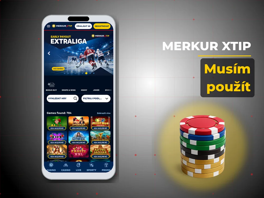 Merkur Xtip - Musím použít