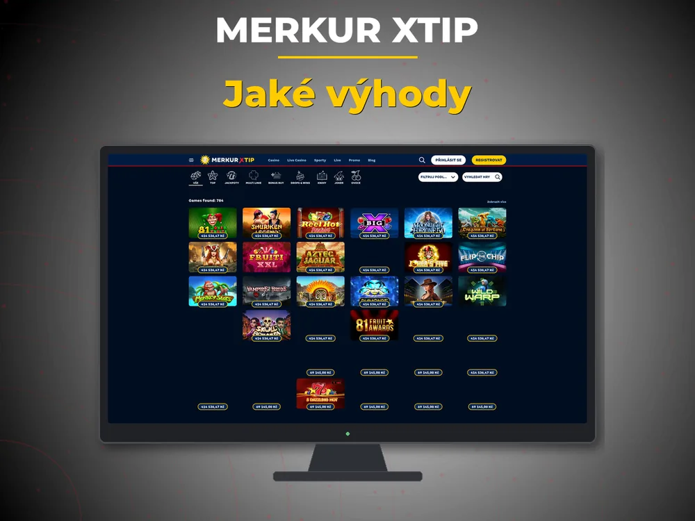 Merkur Xtip - Jaké výhody