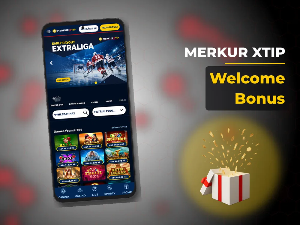 Merkur Xtip - Welcome Bonus