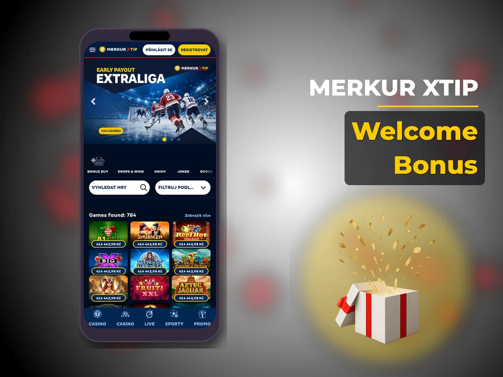 Merkur Xtip - Welcome Bonus