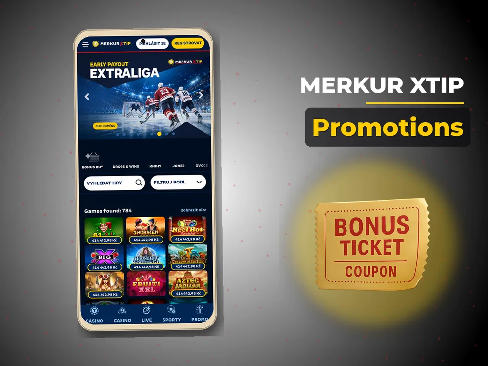 Merkur Xtip - Promotions
