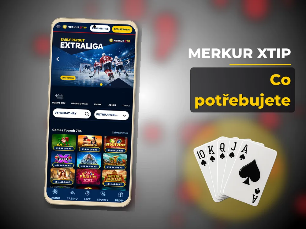 Merkur Xtip - Co potřebujete