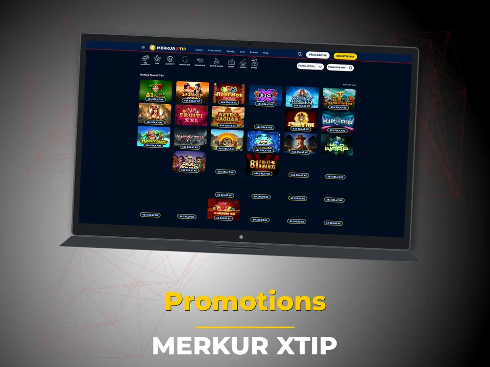 Merkur Xtip - Promotions