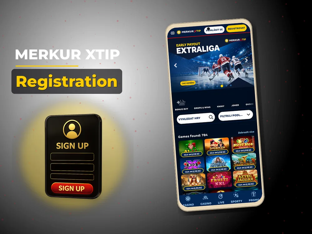 Merkur Xtip - Registration