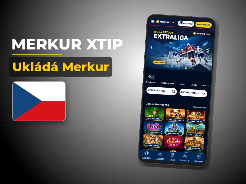 Merkur Xtip - Ukládá Merkur