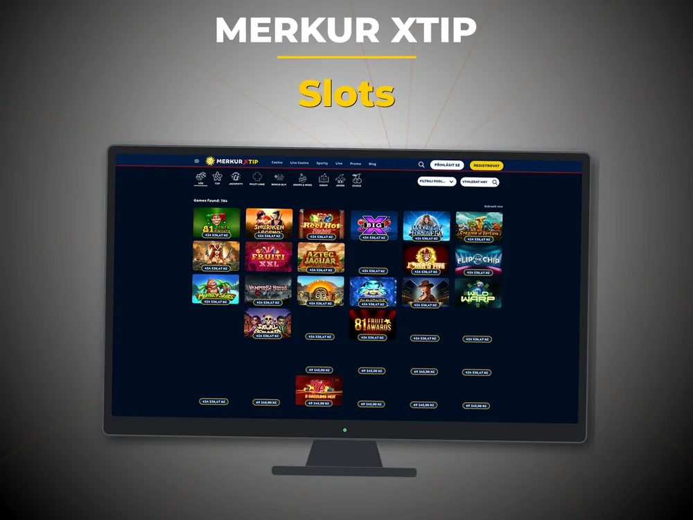 Merkur Xtip - Slots