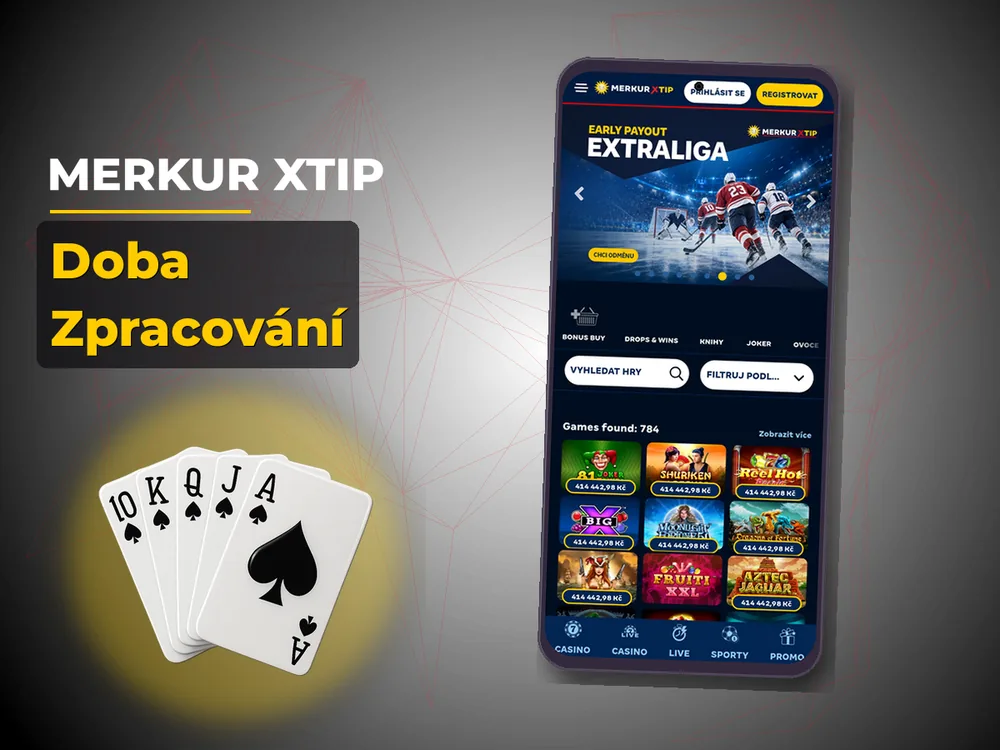 Merkur Xtip - Doba Zpracování