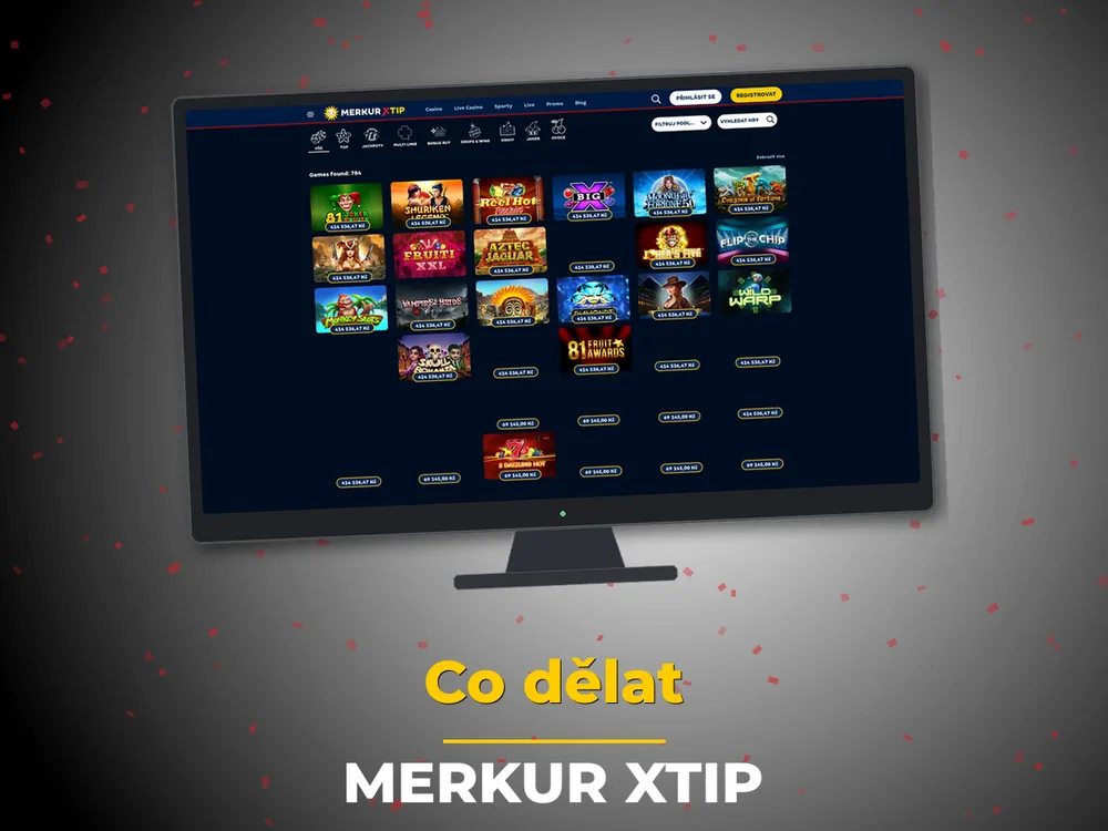 Merkur Xtip - Co dělat